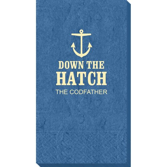 Down The Hatch Bali Guest Towels